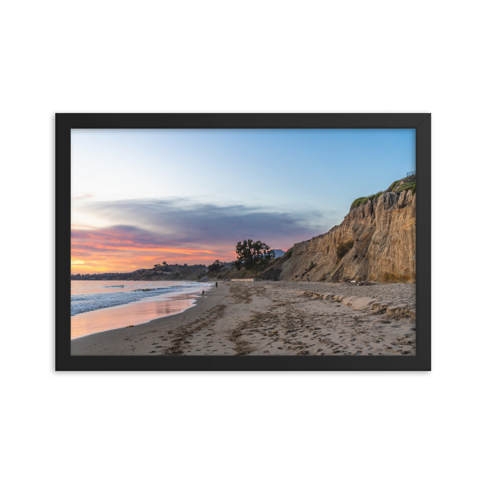 Loon Point Beach - Capenteria, California - Framed Photo