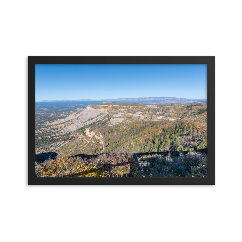 Mesa Verde National Park Overlook - Framed Photo