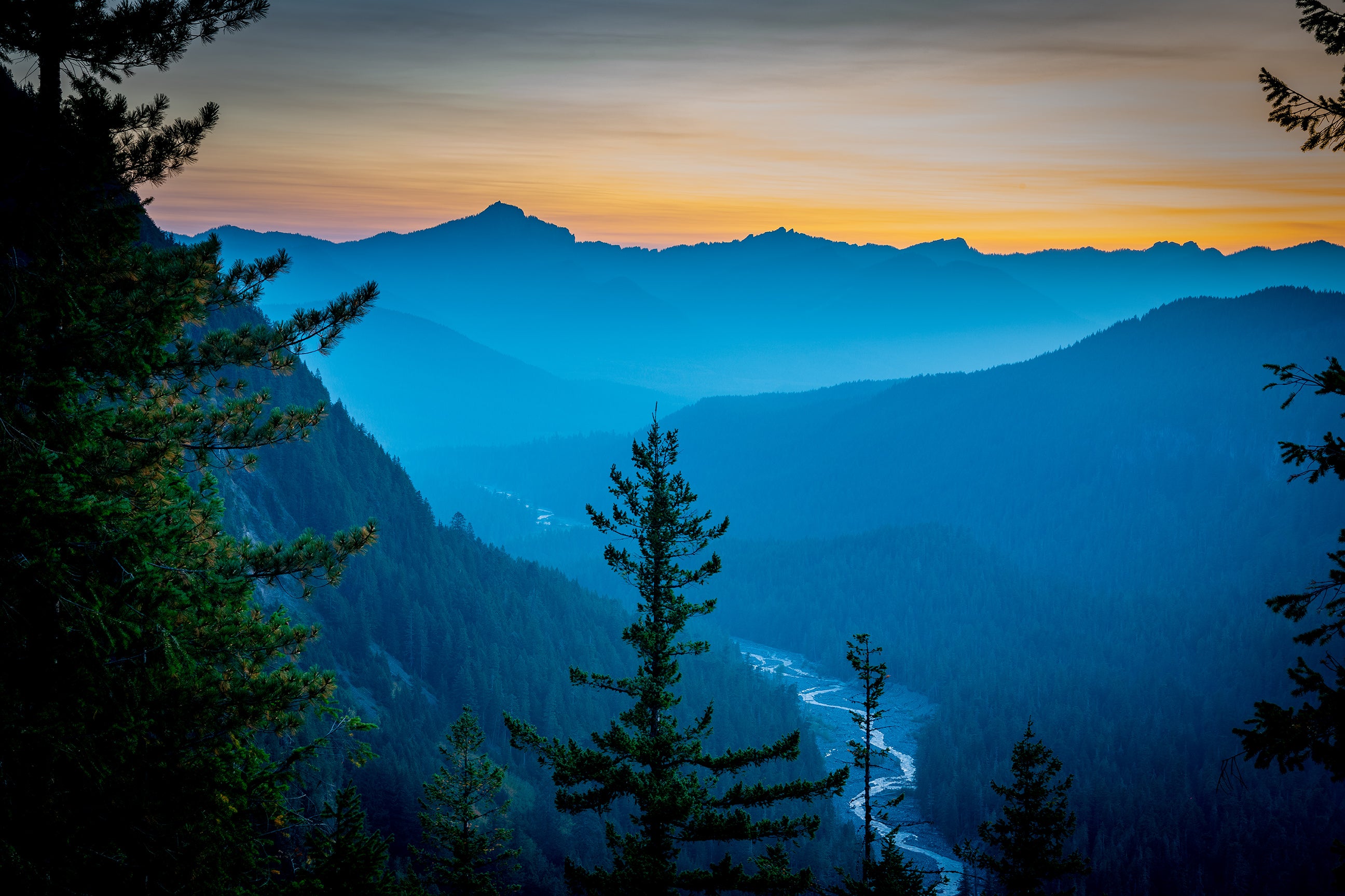Ricksecker Point at Mount Rainier National Park - Framed Photo ...